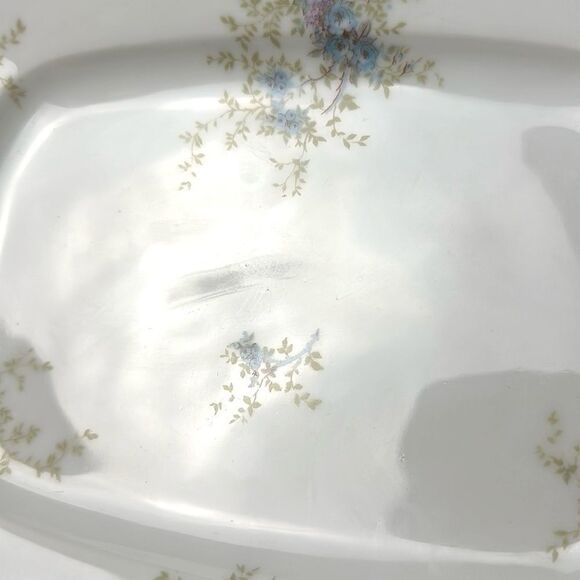 Antique Small Rectangular Platter by William Guerin Limoges Rare Pattern GUE303 - Picture 11 of 11